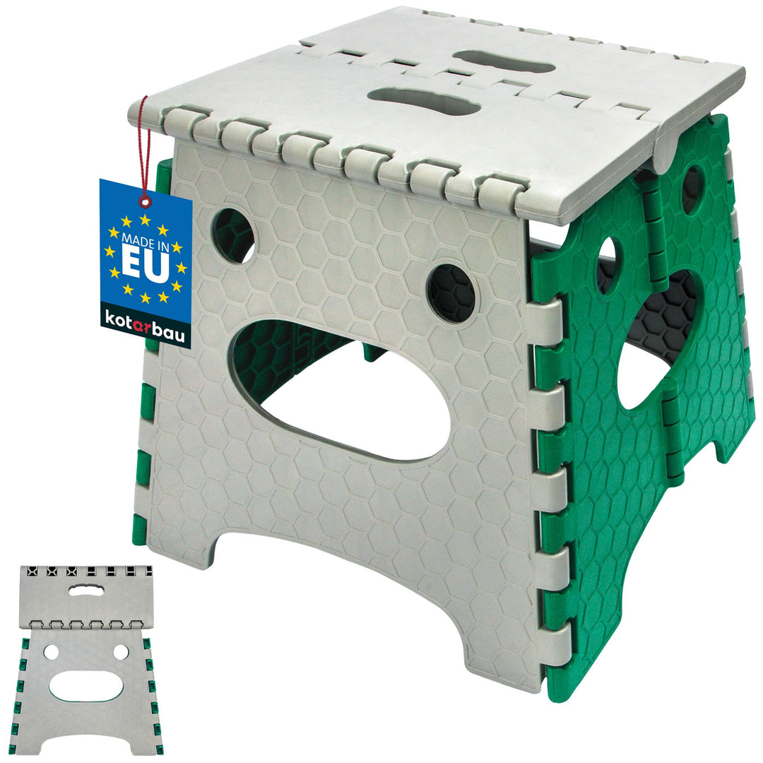 KOTARBAU® Tritthocker klappbar - 27 cm - Klappstuhl - Sitzhocker - Klapphocker - rutschfest & Stands