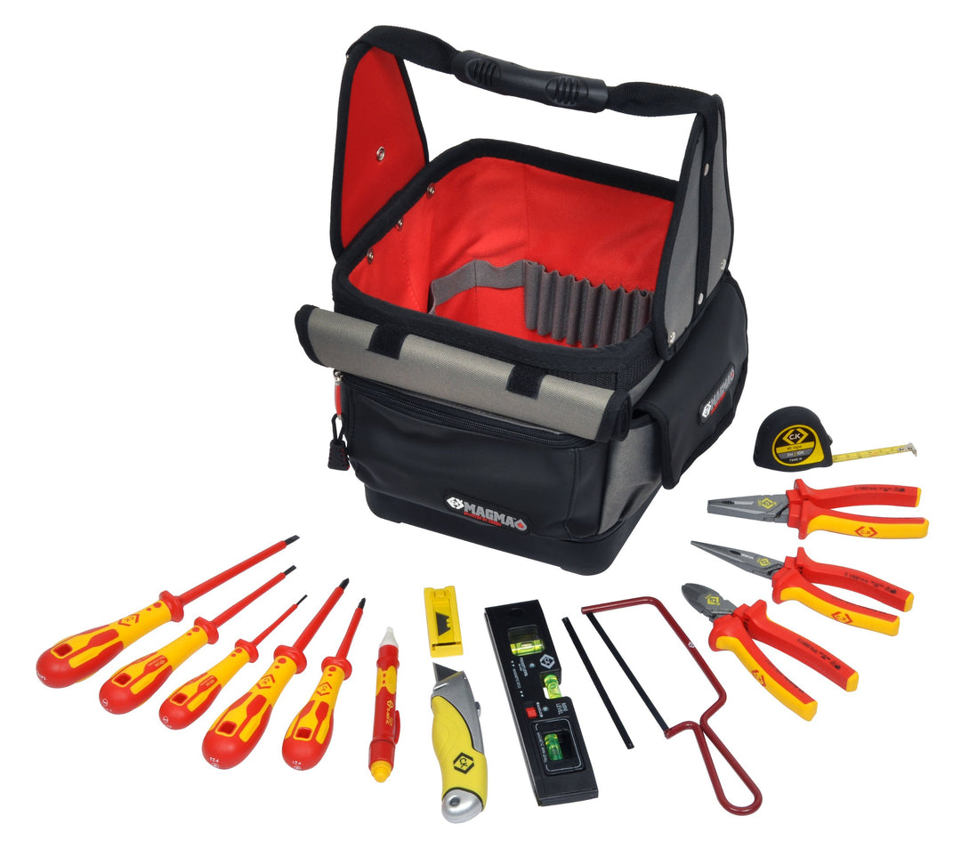 C.K T5952 Werkzeugsatz für Elektriker, 14-teilig