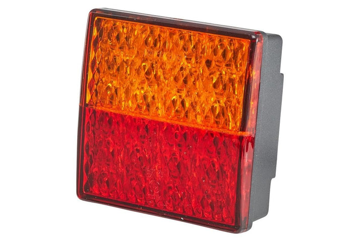 HELLA - Heckleuchte - Valuefit - LED - 12V - Anbau/geschraubt - Lichtscheibenfarbe: rot/gelb - Steck