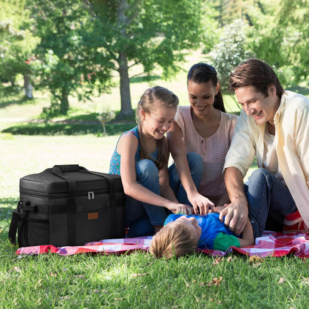 Lifewit Kühltasche 30L, Faltbar Picknicktasche für Essen & Getränke, Kühlbox Tragbare Eistasche für
