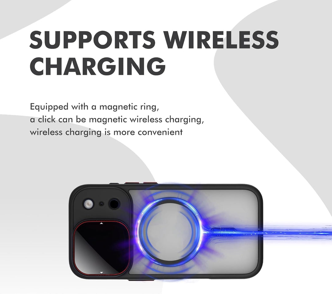 Magnetischer UV-Filter für iPhone 17 Pro mit Hülle | MagSafe Kompatibel | Schnellwechsel für CPL/ND/
