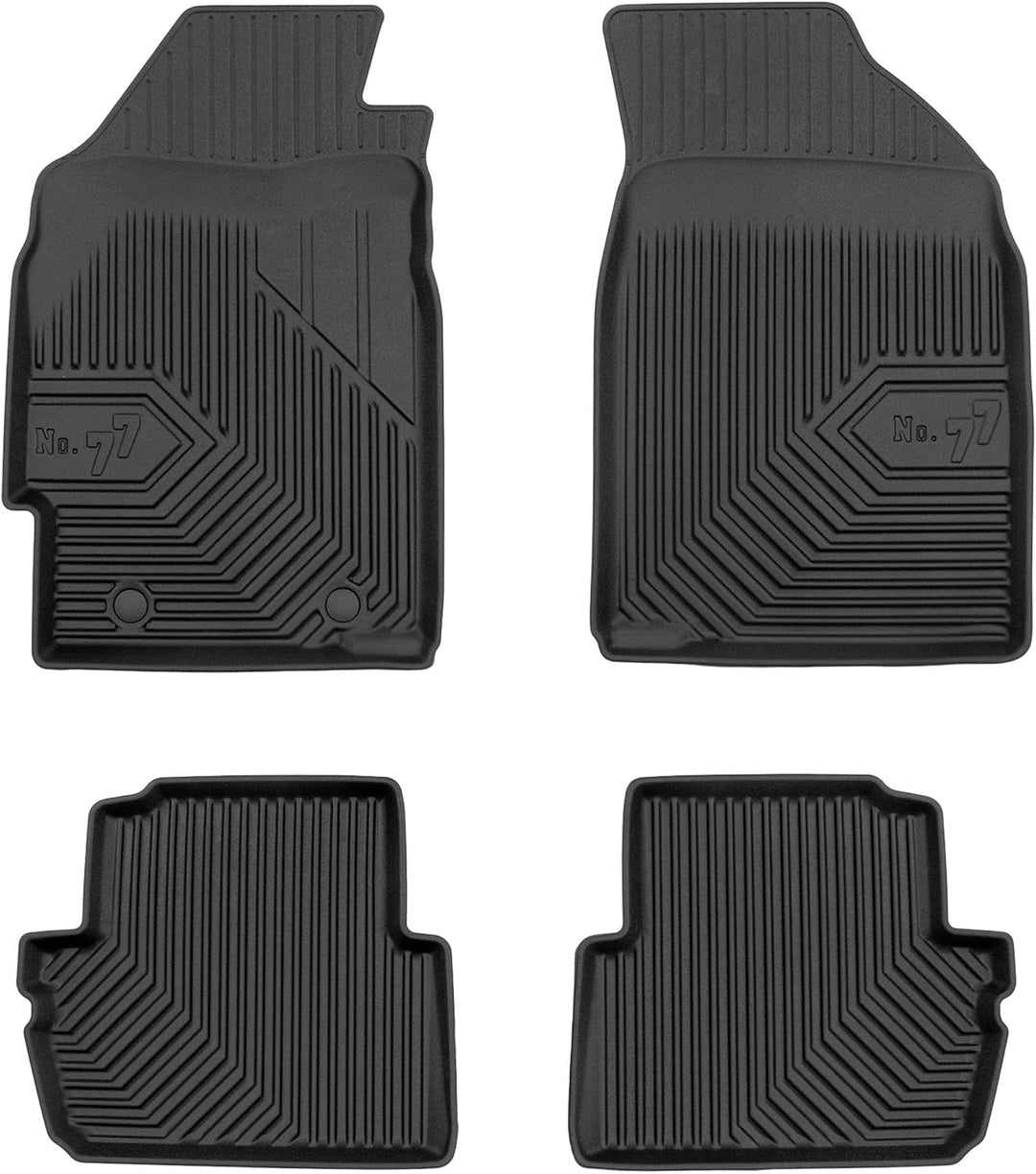 SMK Gummimatten auto fussmatten Satz für Chevrolet Spark II 2005-2009 Erleben Sie einen neuen Standa