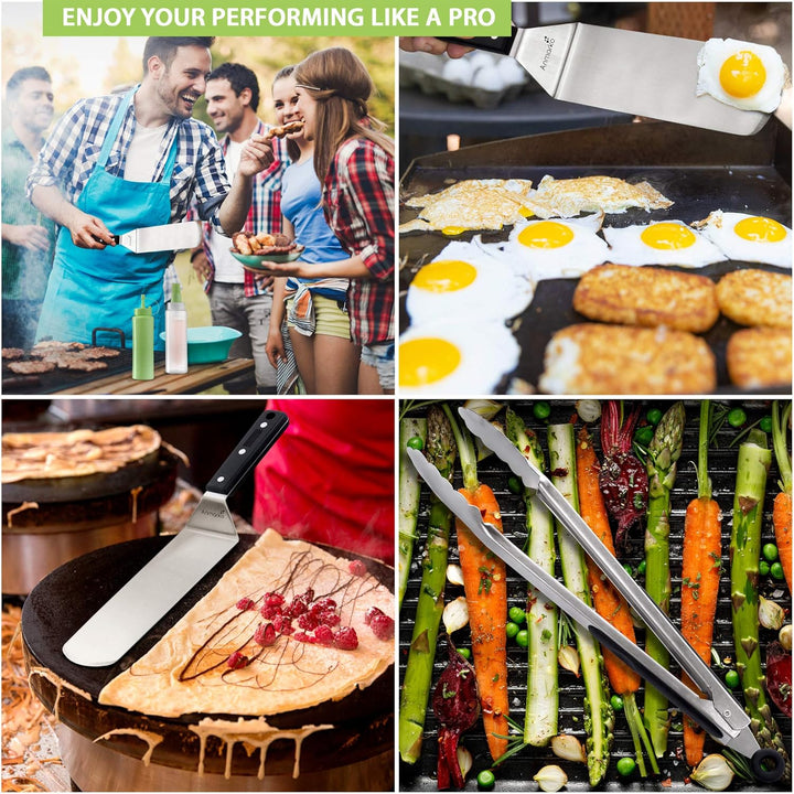 Exklusives Grillwender Set Abs Plastic Handle Set (Tongs And Bottles), Abs Plastic Handle Set (Tongs