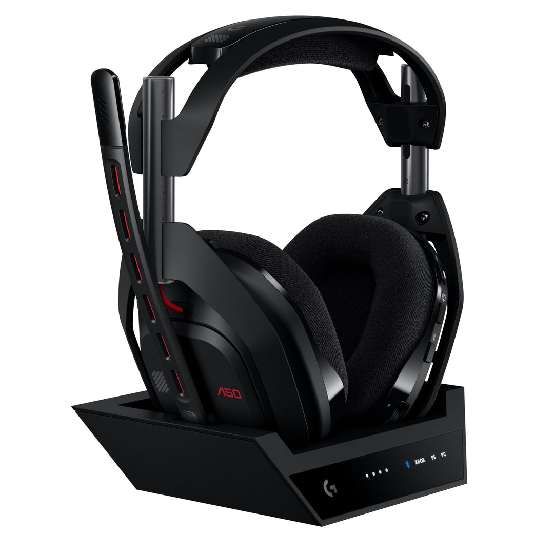 Logitech G Astro A50 LIGHTSPEED kabellose Gaming-Headset + Basisstation (Gen 5), PRO-G GRAPHENE, 3-S