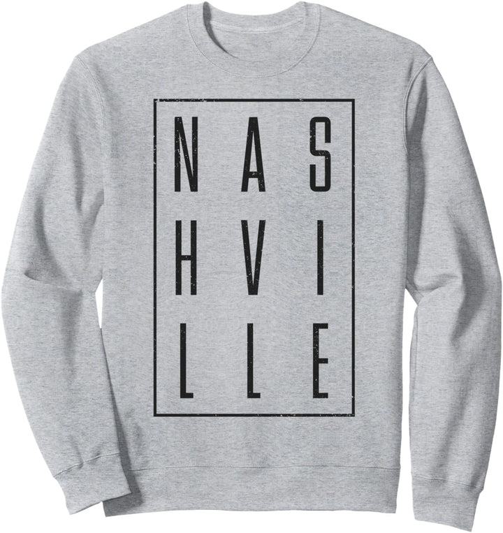 Nashville Tennessee Musikstadt Souvenir Geschenk Sweatshirt