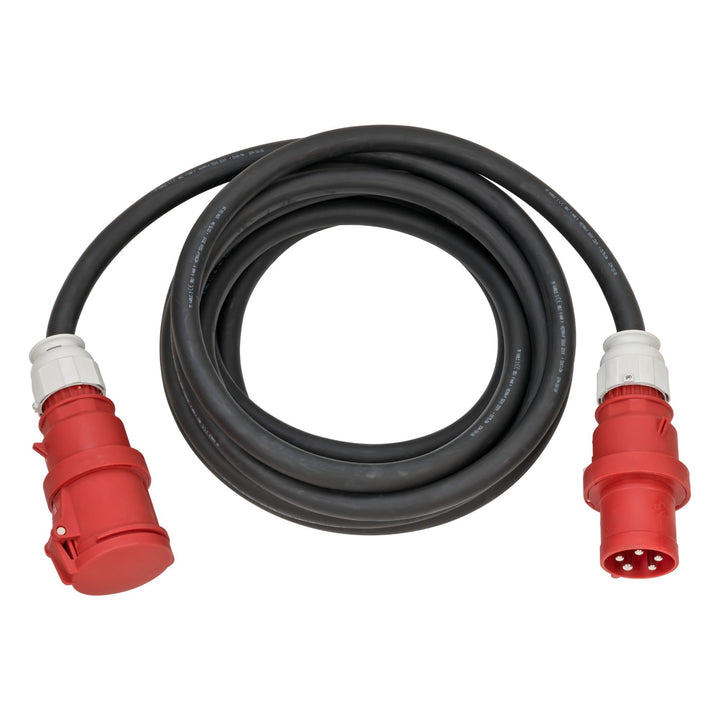 Brennenstuhl CEE Verlängerungskabel IP44 (10m Kabel, H07RN-F 5G16,0, 400V/63A 5-polig mit CEE Stecke