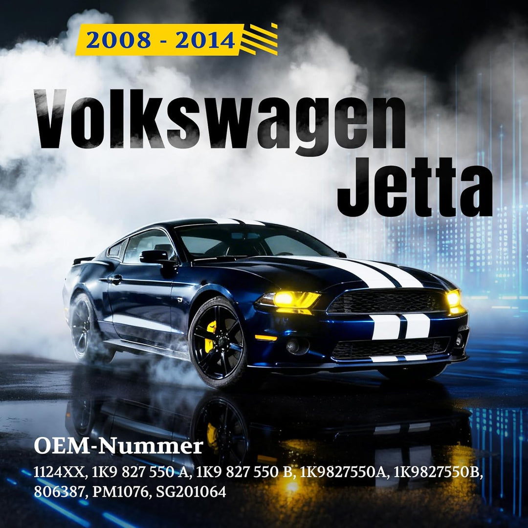 Arana 2x Heckklappe Dämpfer Gasdruckfeder kompatibel mit Golf V Variant 1K5 Golf VI Variant AJ5 1.2L
