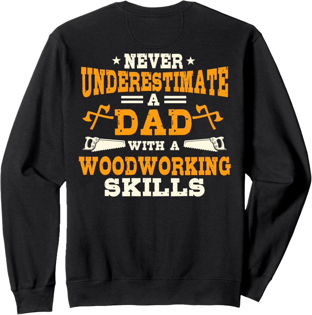 Zimmermann Geschenke Design auf der Rückseite der Kleidung Sweatshirt