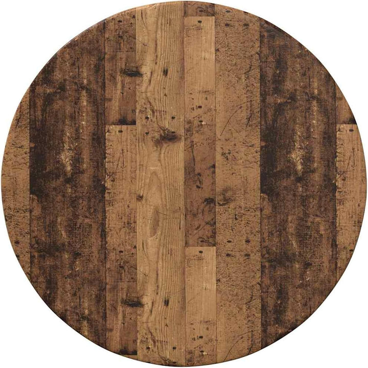 Homgoday Tischplatte Altholz 40 x 40 x 1.5 cm Holzwerkstoff Desktop Model880389