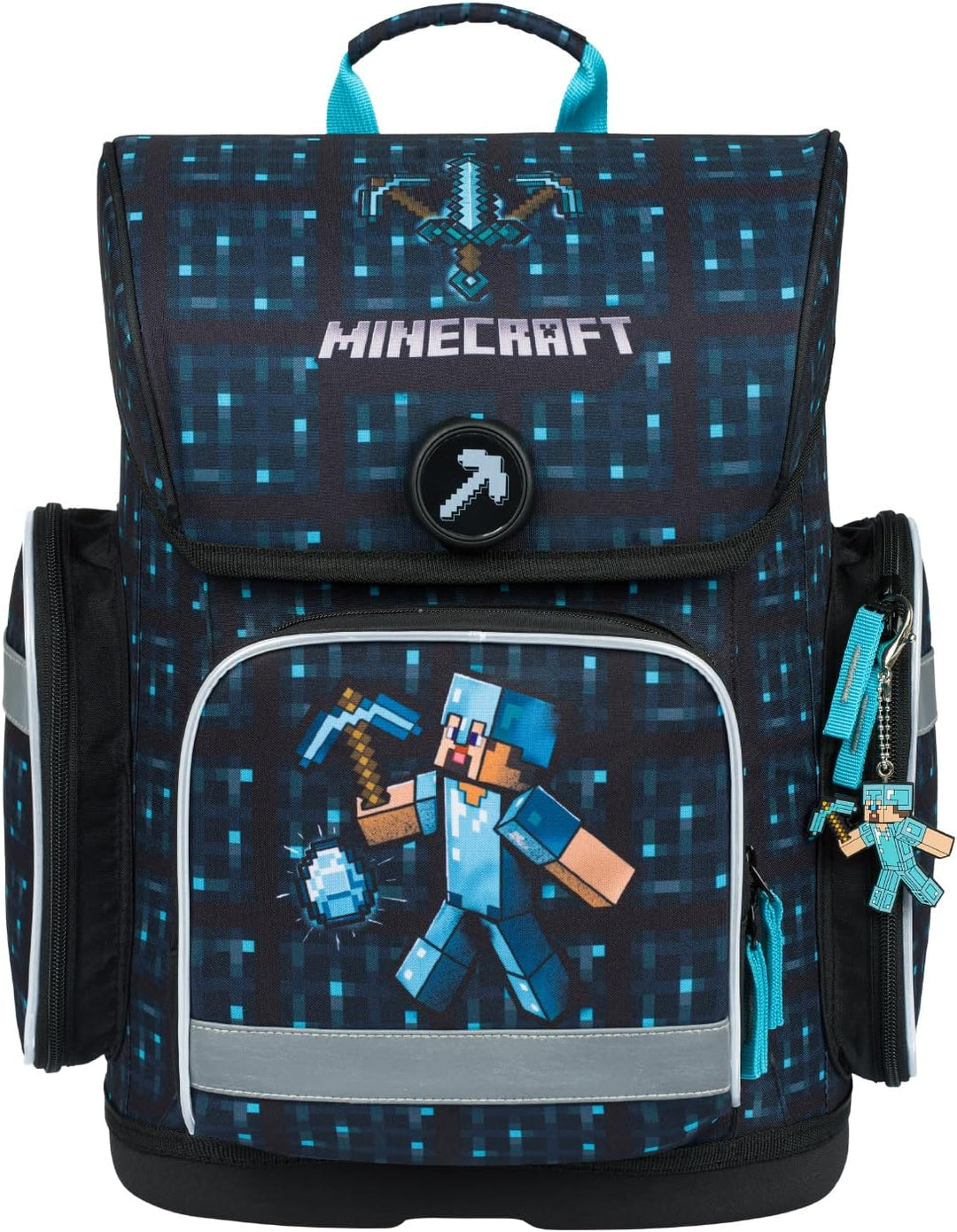Baagl Schulranzen Jungen Mädchen für 1. Klasse, Ergo Schultasche Grundschule, Leichter Kinder Ranzen