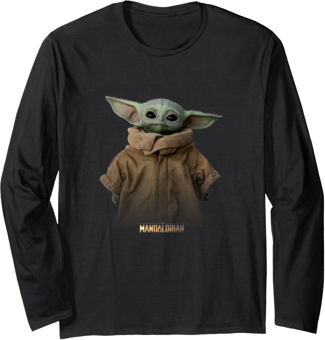 Star Wars: The Mandalorian Grogu Fotoposter Langarmshirt