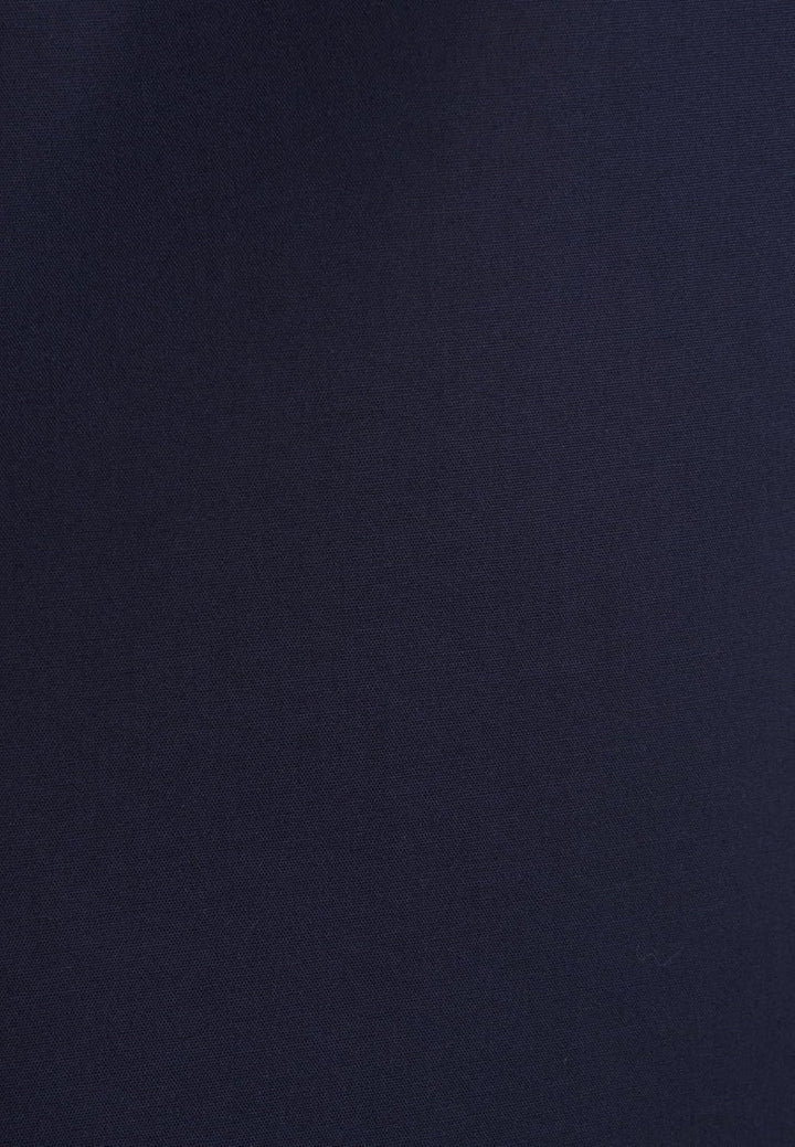 Seidensticker Herren Men Slim Patch Longsleeve Cotton Hemd 36 Dunkelblau(693690), 36 Dunkelblau(6936