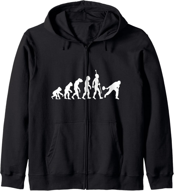 Stockschiessen Eisstocksport Eisstockschiessen Evolution Sport Kapuzenjacke