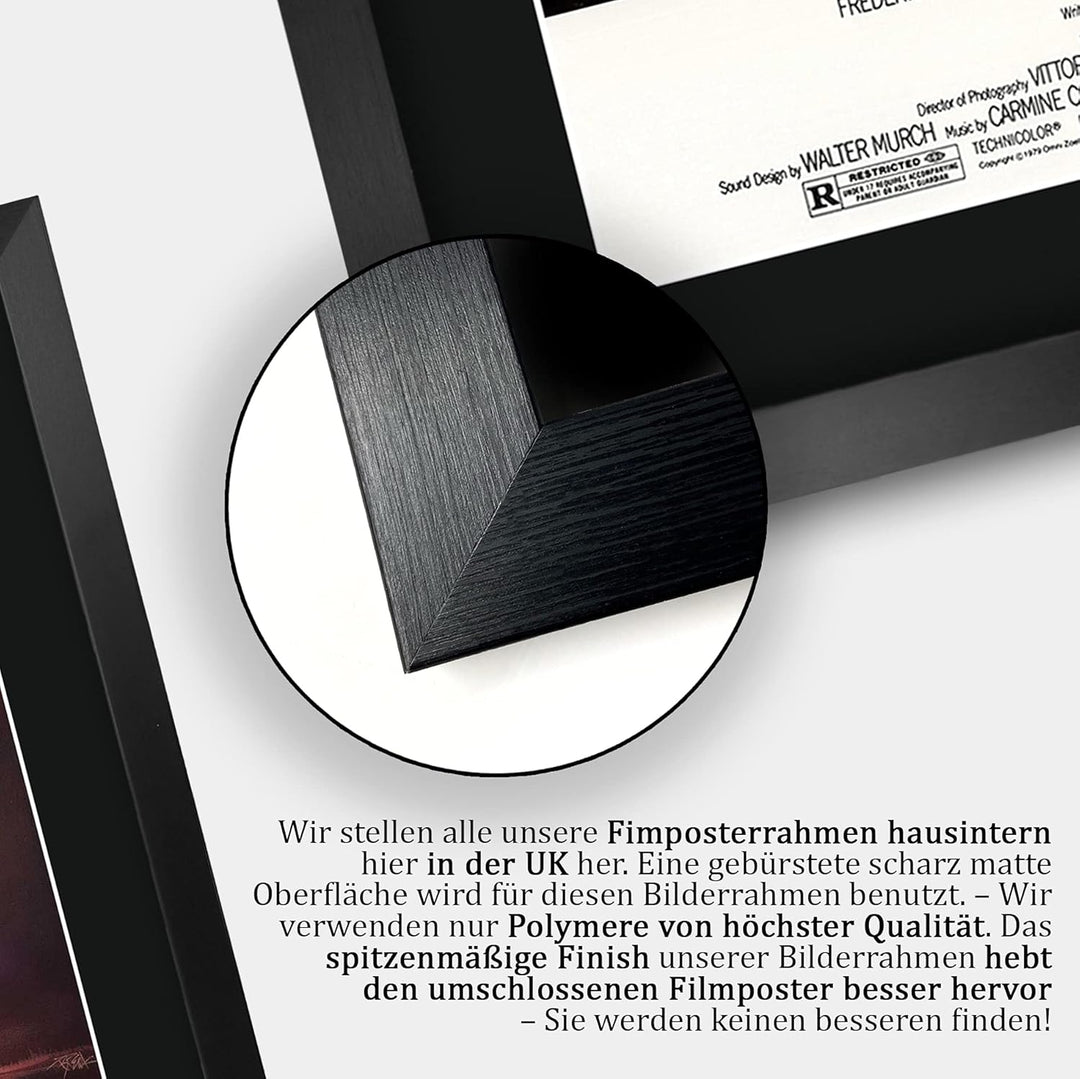 HWC Trading Apocalypse Now A3 Gerahmte Signiert Gedruckt Autogramme Bild Druck-Fotoanzeige Geschenk