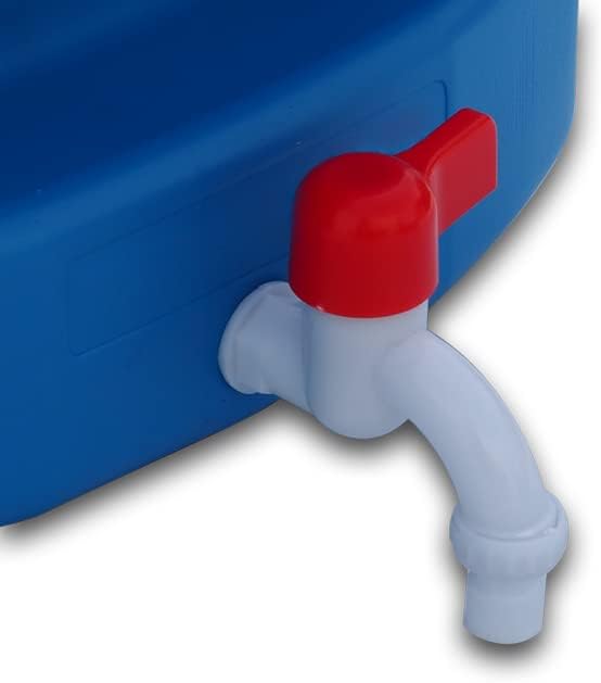 20L Wasserspender mit Seifenablage für Camping, Garage und Outdoor – Wetterfester, UV-beständiger Ku