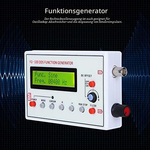 DDS-Funktionsgenerator, 1HZ-500KHZ DDS-Funktions-Niederfrequenz-Signalgenerator Frequenzmesser Signa