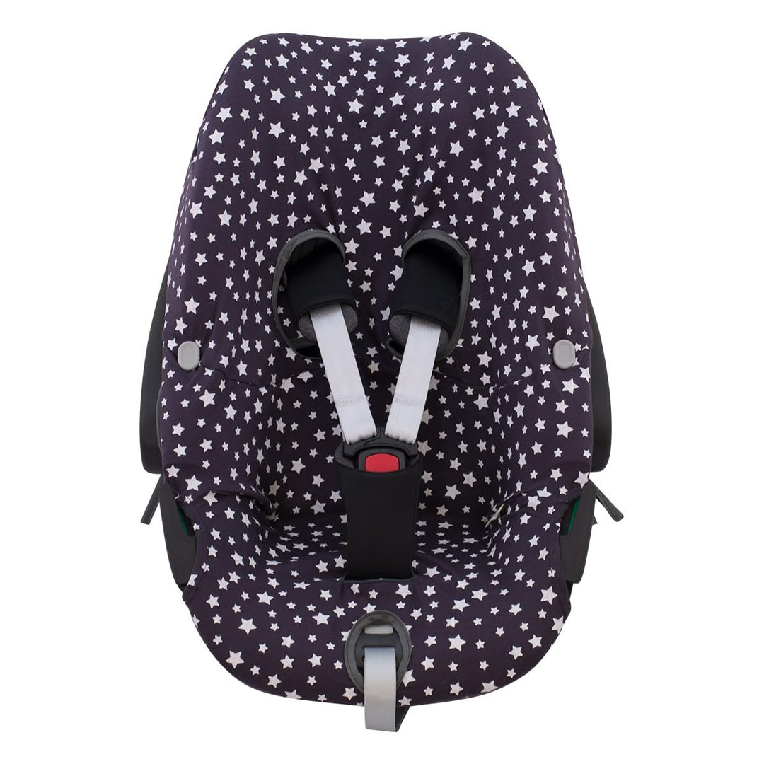 JYOKO KIDS Bezug kompatibel mit Maxi Cosi Pebble 360 Y FamilyFix 360, aus Baumwolle (Winter Sky) Win