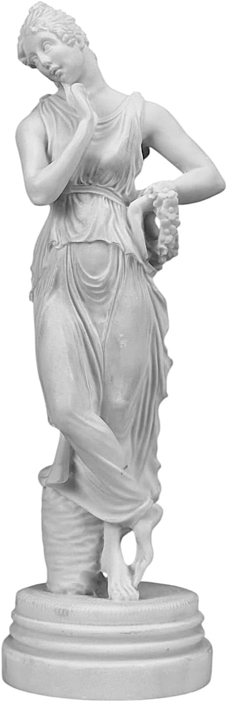 The Dancer Canova Museum Copy Female Cast Marble Skulptur Statue 32 cm