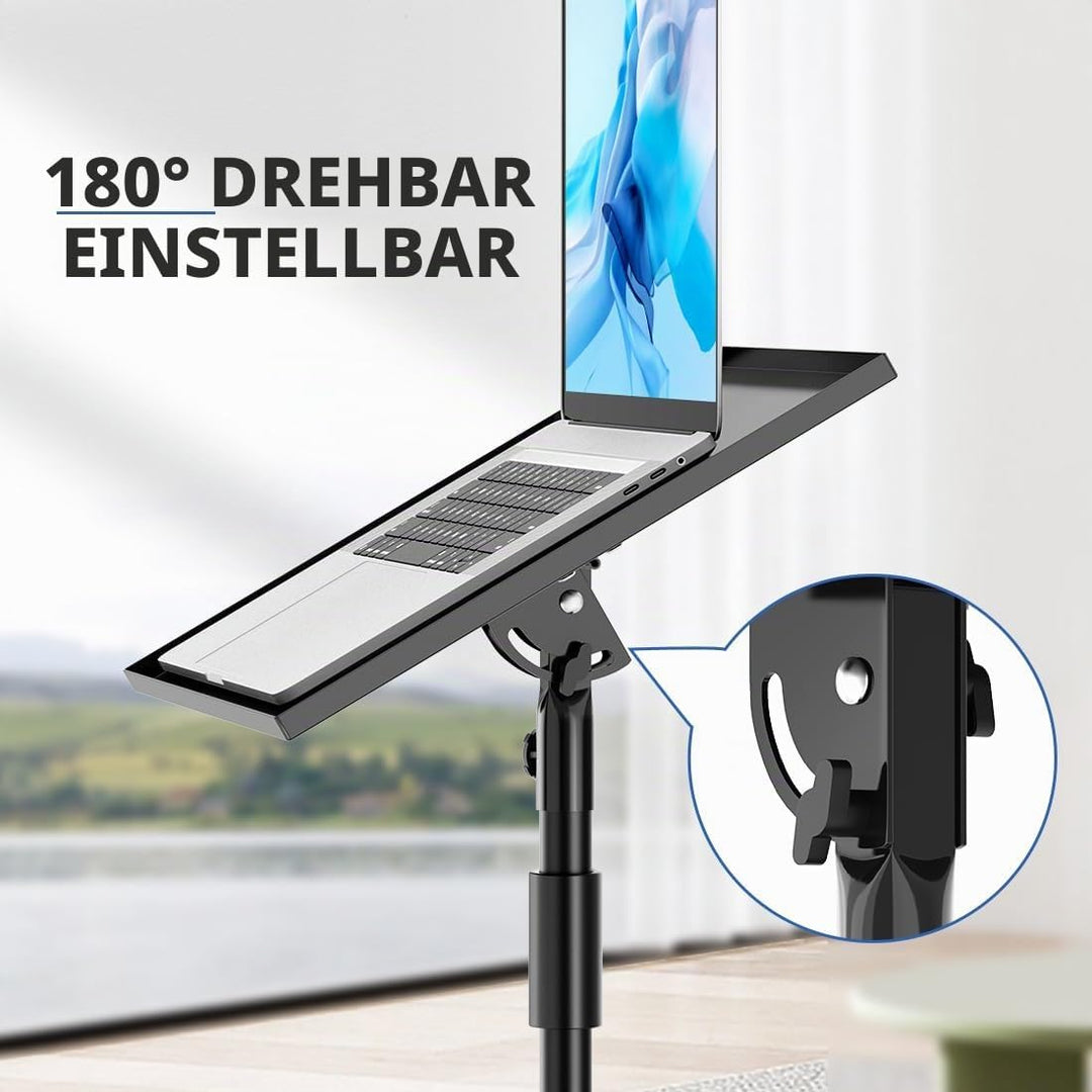 Beamer Ständer Projektor Halterung Projektor Stativ Ständer, Universal Laptop Stativ, Faltbarer Bode
