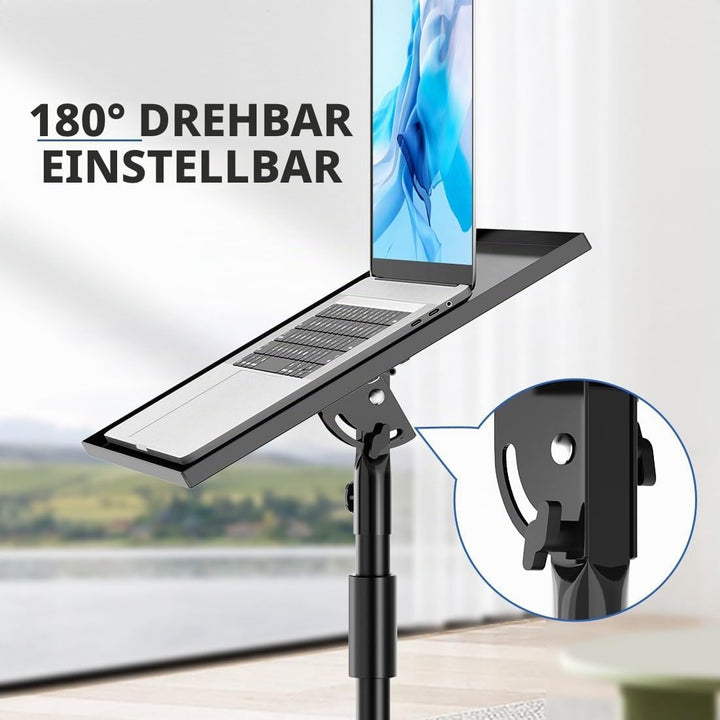 Beamer Ständer Projektor Halterung Projektor Stativ Ständer, Universal Laptop Stativ, Faltbarer Bode