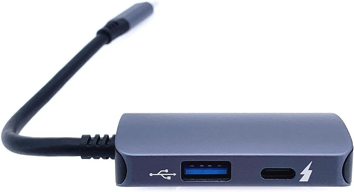 Type-C Hub Adapter für Viture Xreal Rokid Rayneo AR Brille (2 Type-C 1 USB), 2 Type-C 1 USB