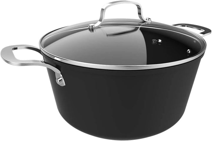 Cecotec Polka Fantasy 28 Pot Silver, Durchmesser 28 cm, Fassungsvermögen 7,1 l, geschmiedetes Alumin