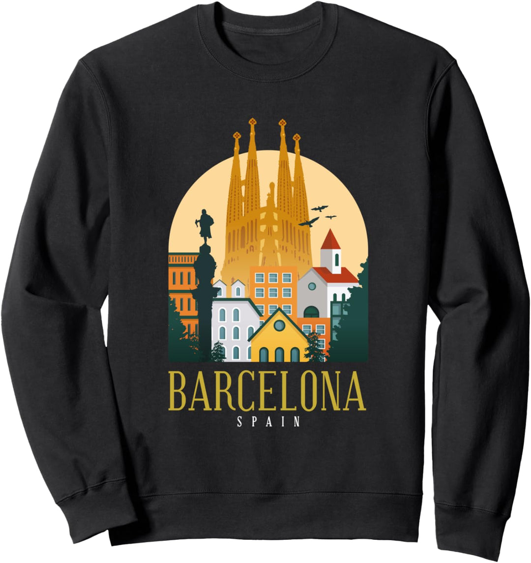Barcelona - Spanien - Geschenke für Weltreisende Sweatshirt