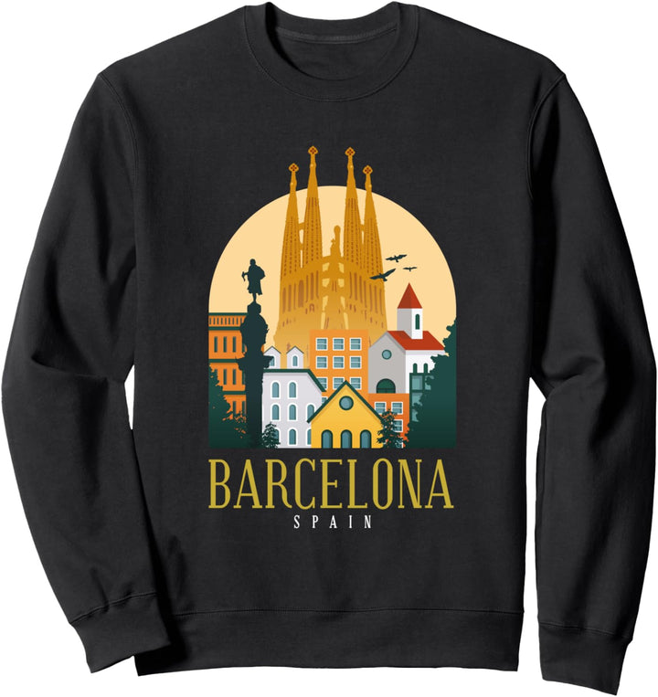 Barcelona - Spanien - Geschenke für Weltreisende Sweatshirt