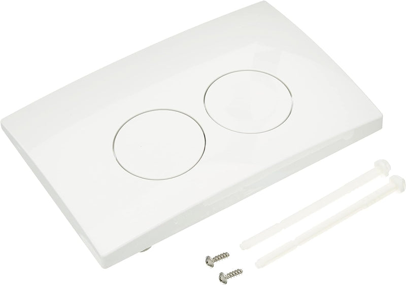 Geberit 115125111 Delta 21 Betätigungsplatte 115.125.111, Revisionplatte weiss, 245 x 165 x 14 mm, R