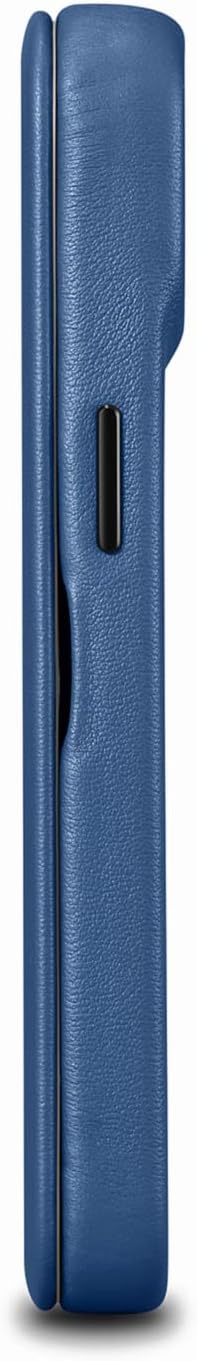 Mobiskin Hülle kompatibel mit Apple iPhone 14 (6,1 Zoll), Handyhülle mit echtem Leder, Case, Schutzh