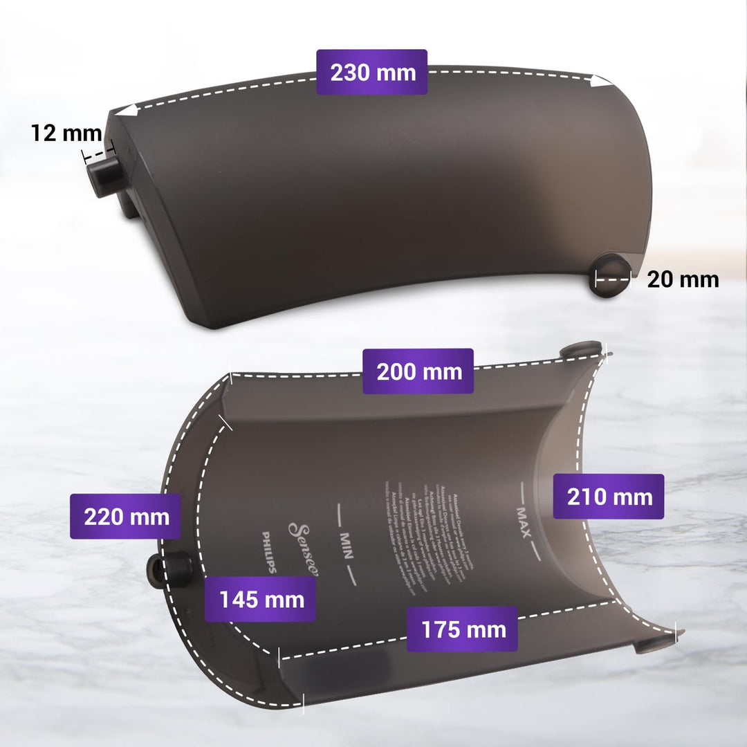 Vioks.pro Wasserbehälter 0,7 L Ersatz für Wassertank Senseo Philips HD5011/01 422225948665 422225948