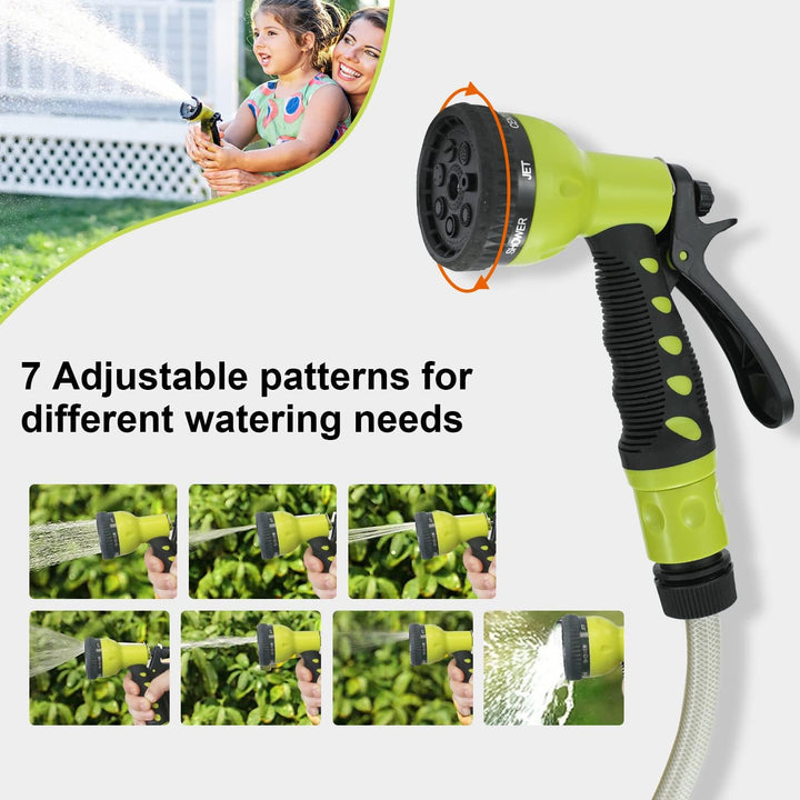 DEWINNER Gartenschlauchtrommel 20 + 2 m, Schlauchaufroller zur Wandmontage, Automatische Schlauchtro