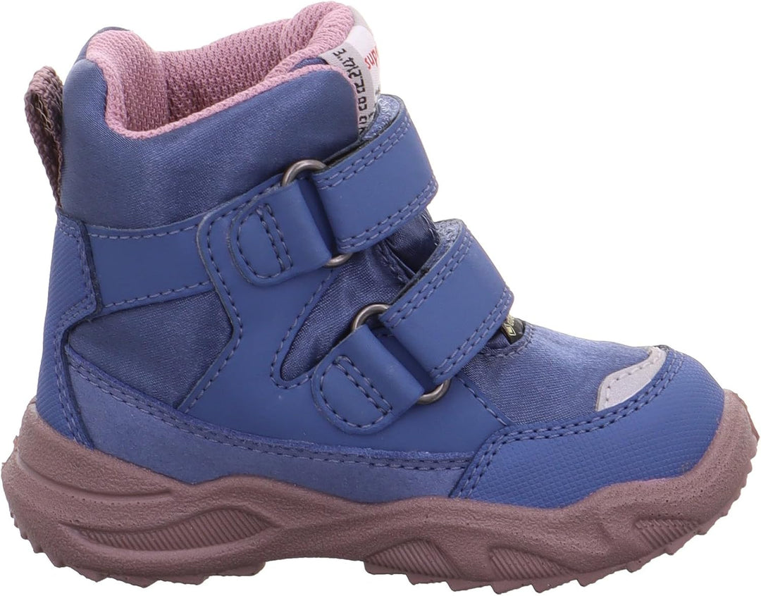 Superfit Mädchen Glacier Warm Gefütterte Gore-tex Schneestiefel 20 EU Blau Lila 8030, 20 EU Blau Lil