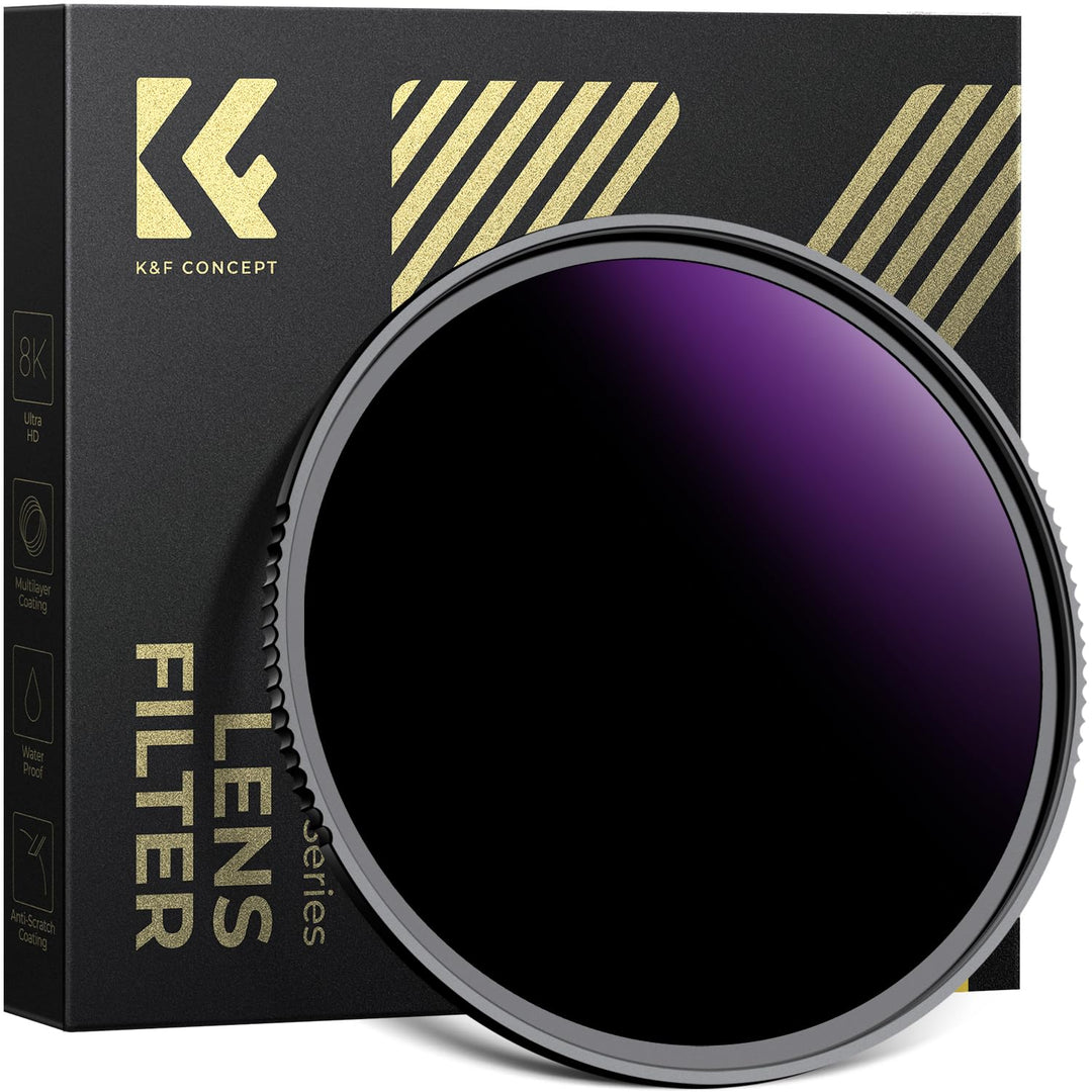 K&amp;F Concept Nano-X Serie 49mm ND100000 Filter Fester ND Filter Graufilter (16,6 Blendenstufen), 49mm