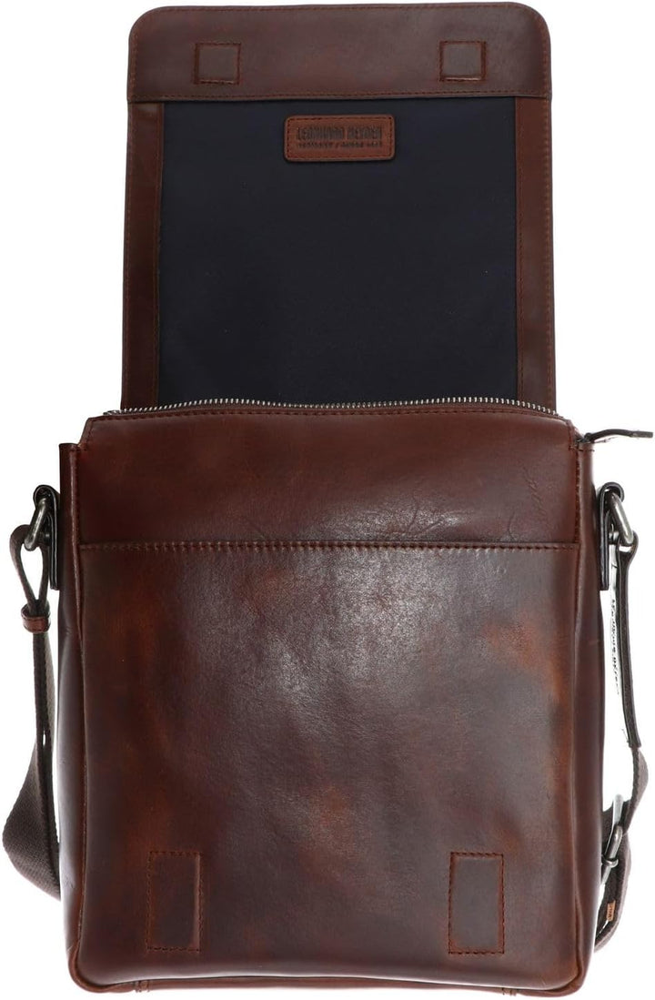 Leonhard Heyden Roma Umhängetasche 26 cm Braun, Braun