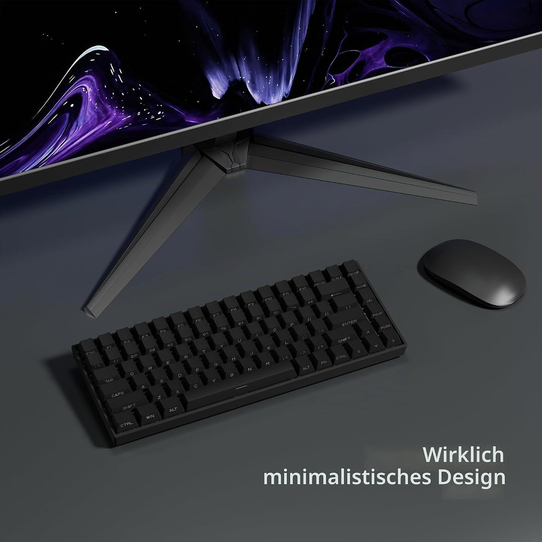 PBT Keycaps - Side Print Keycap Set, Double Shot Shine Through Custom Keycaps, Black Keycaps OEM Pro