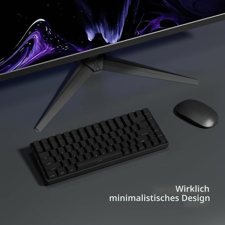 PBT Keycaps - Side Print Keycap Set, Double Shot Shine Through Custom Keycaps, Black Keycaps OEM Pro