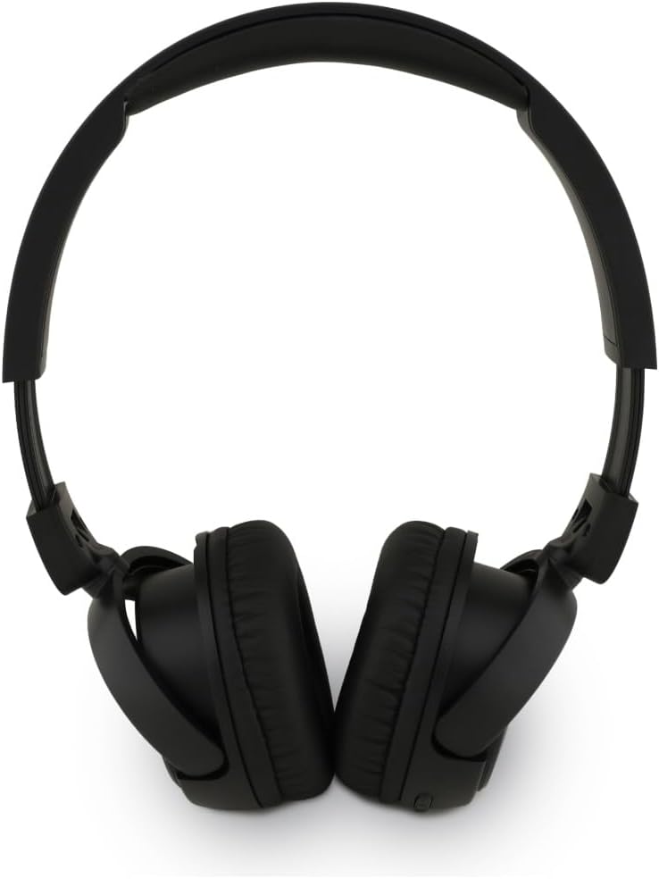 CG MOBILE Guess Bluetooth 5.3 On-Ear-Kopfhörer mit metallischem Logo (Schwarz)