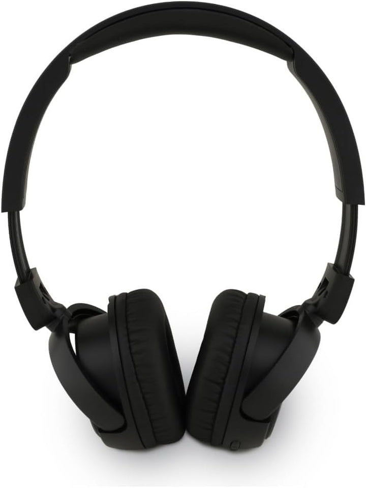 CG MOBILE Guess Bluetooth 5.3 On-Ear-Kopfhörer mit metallischem Logo (Schwarz)