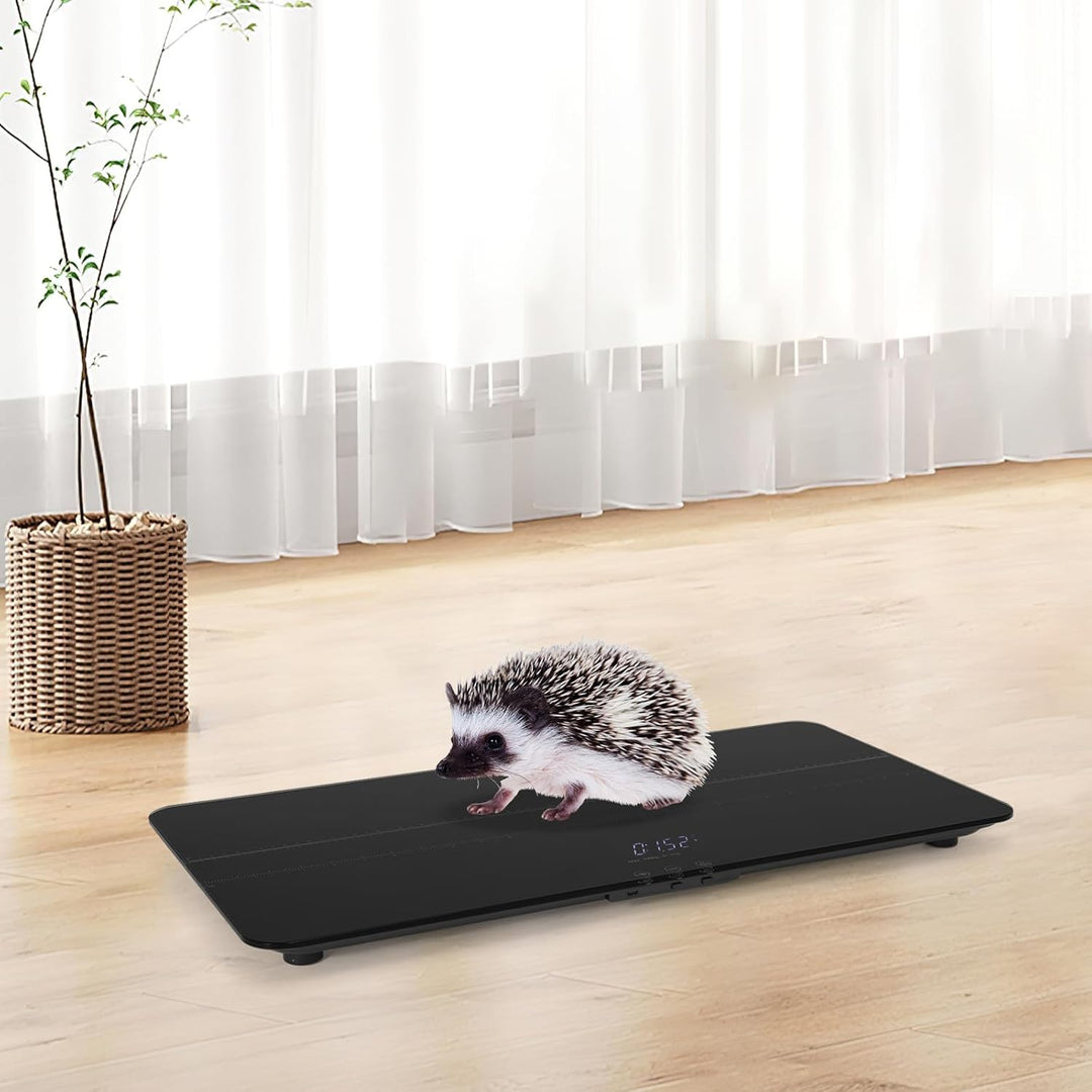 Tierwaage,Digitale Haustierwaage FüR Hunde Und Katzen,kleine Gewichtswaage Personenwaage,Max 100kg,3