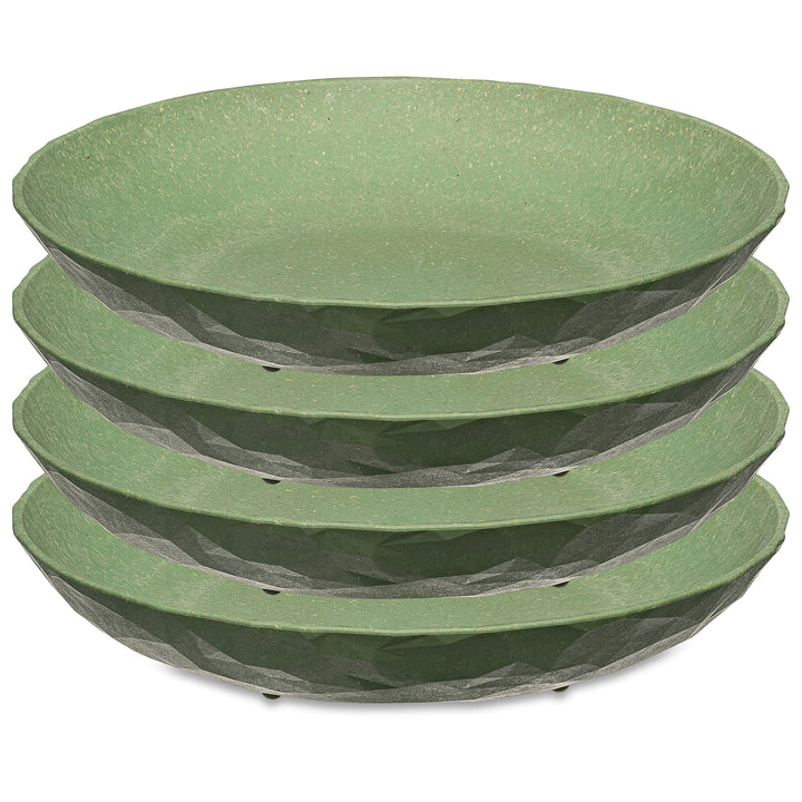 Koziol Suppenteller, 220 mm, 220 mm, 4 Stück 220mm Nature Leaf Green, 220mm Nature Leaf Green