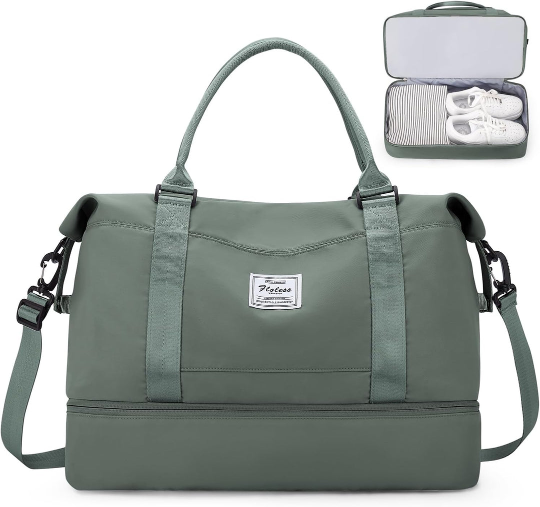 Reisetasche Damen 45x36x20 Easyjet Handgepäck Tasche Sporttasche Weekender Bag Schwimmtasche Wasserd