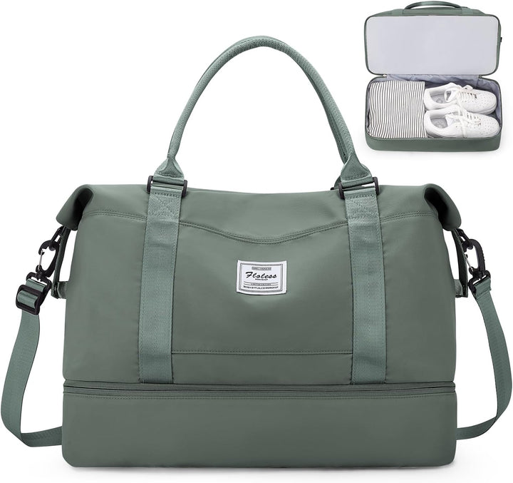 Reisetasche Damen 45x36x20 Easyjet Handgepäck Tasche Sporttasche Weekender Bag Schwimmtasche Wasserd