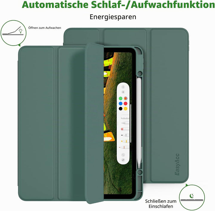 EasyAcc Hülle Kompatibel mit iPad Pro 12.9 Zoll 6./5./4./3 Generation (Modell 2022/2021/2020/2018) m