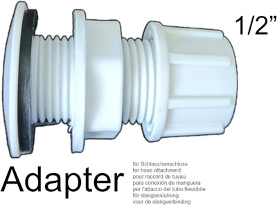Gartendusche, Solardusche, Wassertank für die Gartendusche, Wassertank PE