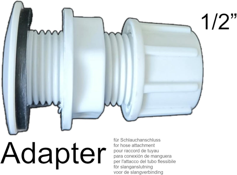 Gartendusche, Solardusche, Wassertank für die Gartendusche, Wassertank PE
