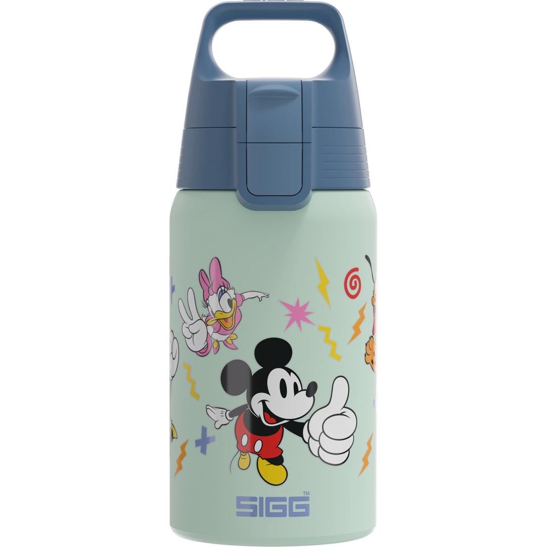 SIGG - Edelstahl Trinkflasche Kinder - Shield One - Für Kohlensäurehaltige Getränke Geeignet - Ausla