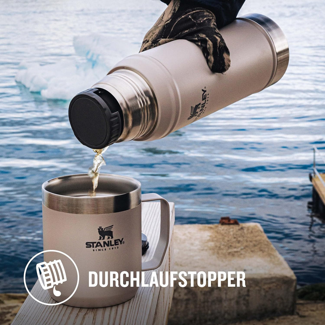 Stanley Classic Legendary Thermosflasche 750 ml - Thermos Hält 20 Stunden Heiss Oder Kalt - Edelstah