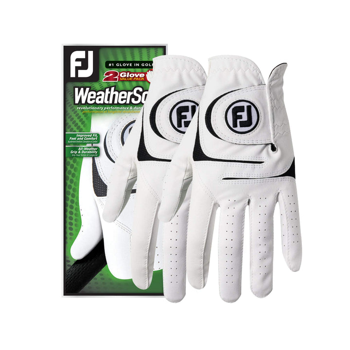 FootJoy Herren Weathersof 2-Pack Golfhandschuhe