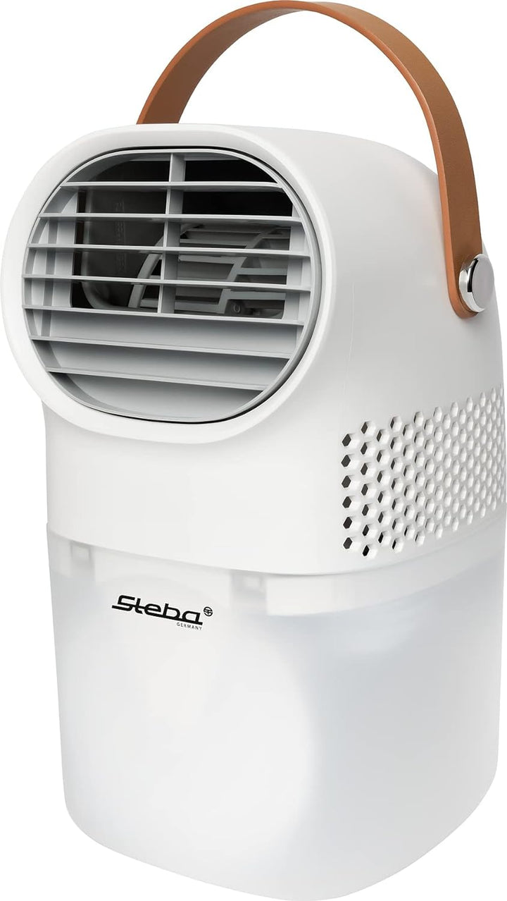 Steba Mini-Luftwäscher mit Ventilatorfunktion, 3in1- Luftreiniger, befeuchter und Ventilator, 3 Leis